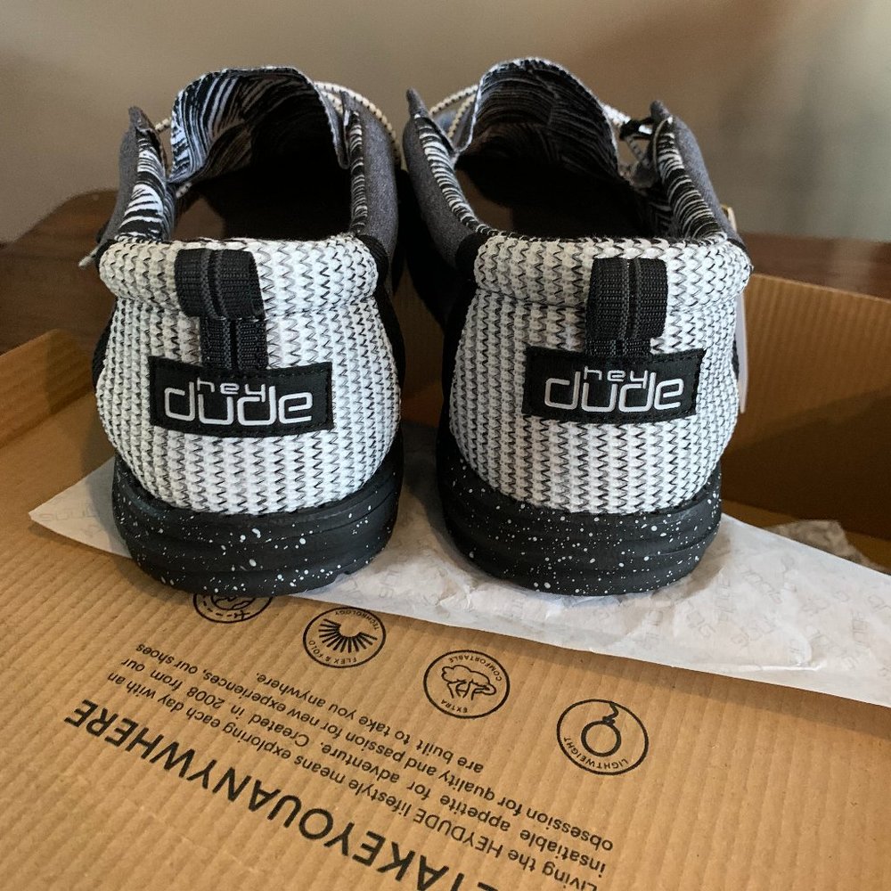 Hey Dude NIB Wally Break Lemur Exclusive  style~ Active Stretch - Picture 4 of 5